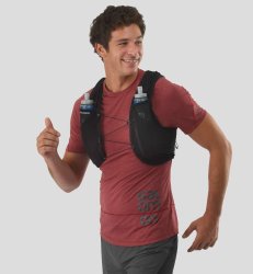 Рюкзак Salomon ADV SKIN 12 з флягами - чорний