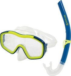 Set AquaLung RACCON COMBO SN - žlutá/modrá