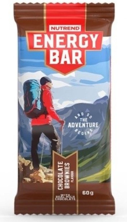 Nutrend Energy Bar 60g - čokoládové brownies