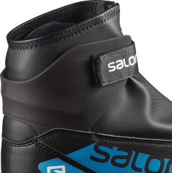 Boty na běžky Salomon R/Combi Prolink J - černá/modrá