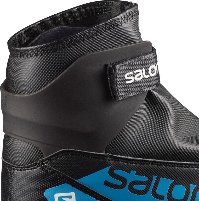Boty na běžky Salomon R/Combi Prolink J - černá/modrá