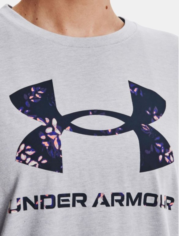 Футболка Under Armour Live Sportstyle Graphic SSC - сіра