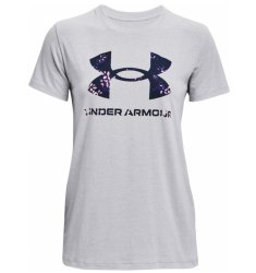 Футболка Under Armour Live Sportstyle Graphic SSC - сіра
