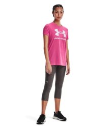 Tričko Under Armour UA SPORTSTYLE LOGO SS Wmn - ružová