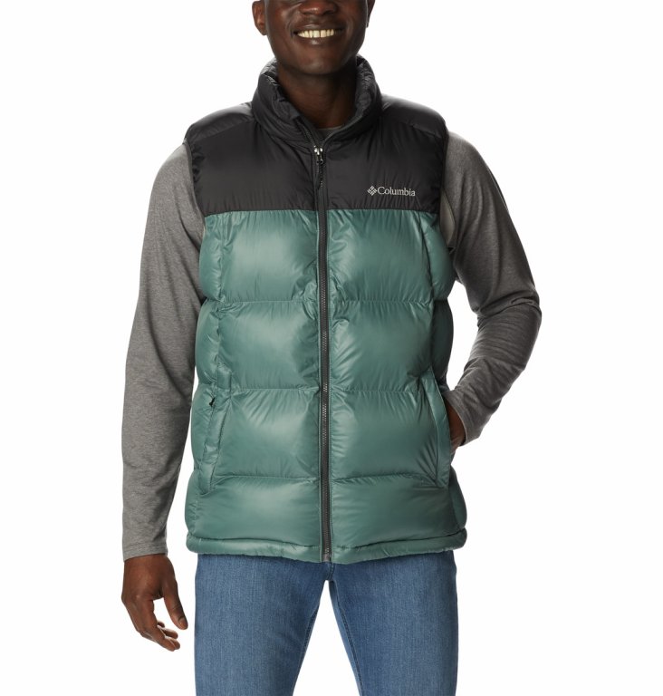 Жилет Columbia Pike Lake™ Vest M - чорний/зелений