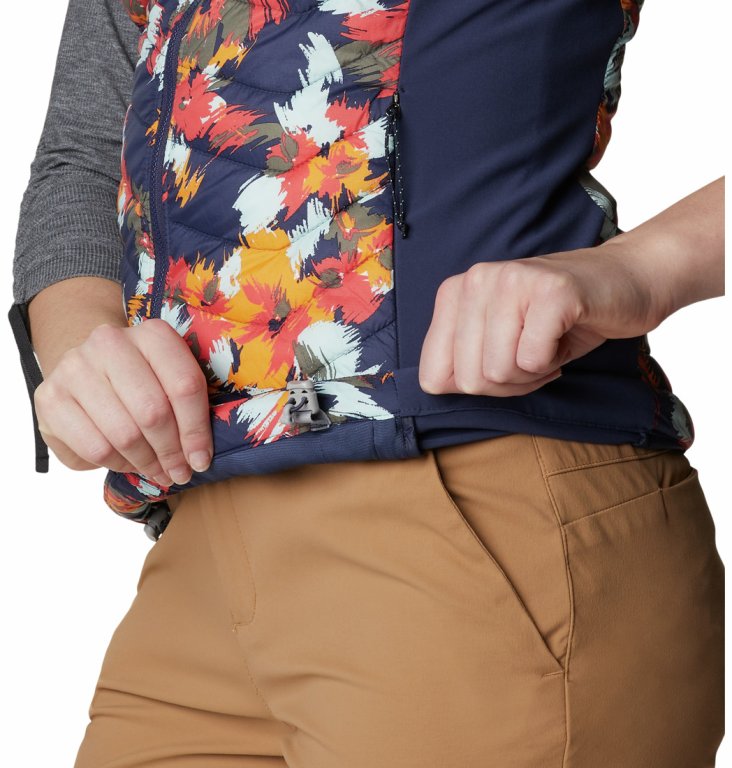 Жилет Columbia Powder Pass™ Vest W - синій/червоний/білий