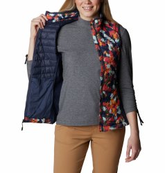 Жилет Columbia Powder Pass™ Vest W - синій/червоний/білий