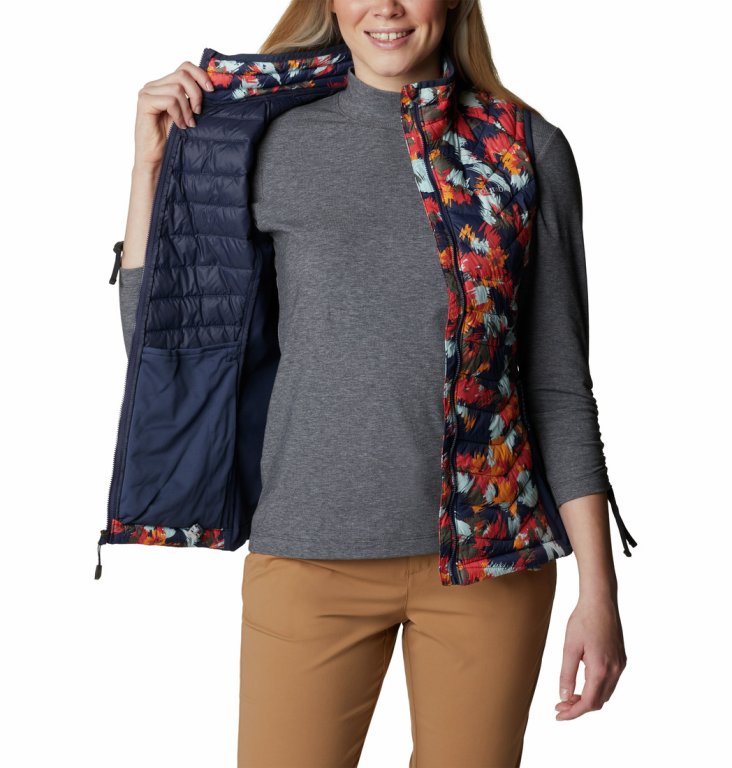 Жилет Columbia Powder Pass™ Vest W - синій/червоний/білий