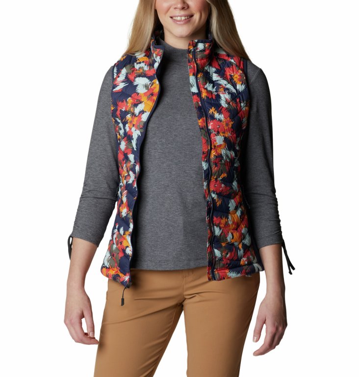 Жилет Columbia Powder Pass™ Vest W - синій/червоний/білий