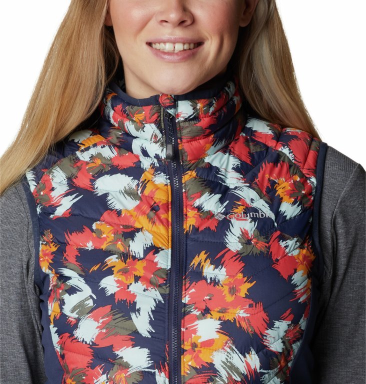 Жилет Columbia Powder Pass™ Vest W - синій/червоний/білий