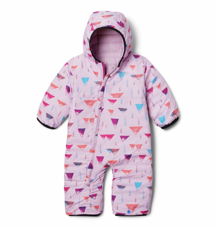 Комбінезон дитячий Columbia Powder Lite™ Reversible Bunting - рожевий/чорний
