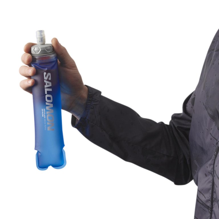 Пляшка для пиття Salomon Soft Flask Xa Filter Bottle 490ml - синя