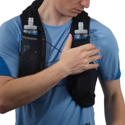 Рюкзак Salomon ADV SKIN 12 з флягами - чорний