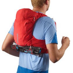 Рюкзак Salomon ADV SKIN 12 з флягами - червоний