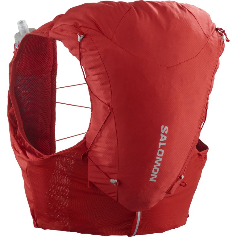 Рюкзак Salomon ADV SKIN 12 з флягами - червоний