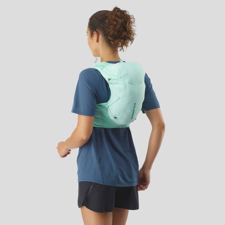 Рюкзак Salomon ADV SKIN 12 W з флягами - зелений