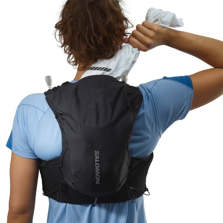 Рюкзак Salomon ADV SKIN 12 W з флягами - чорний