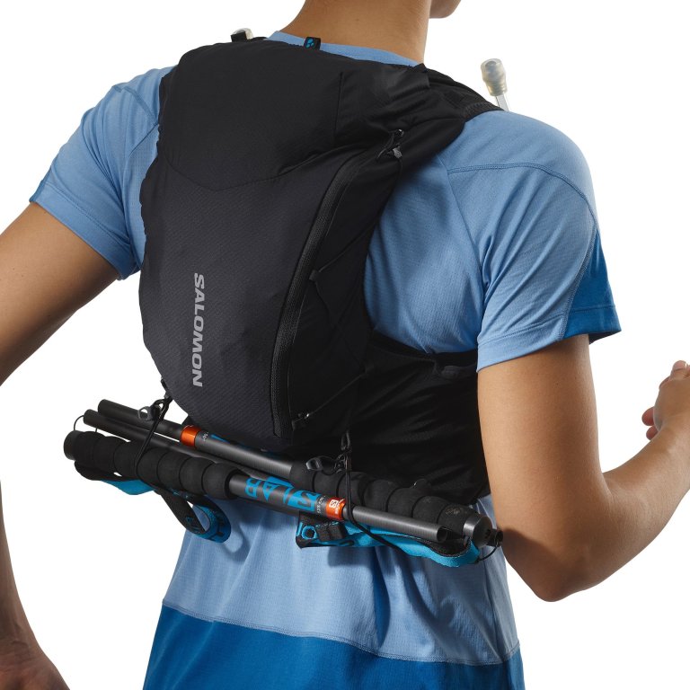 Рюкзак Salomon ADV SKIN 12 W з флягами - чорний