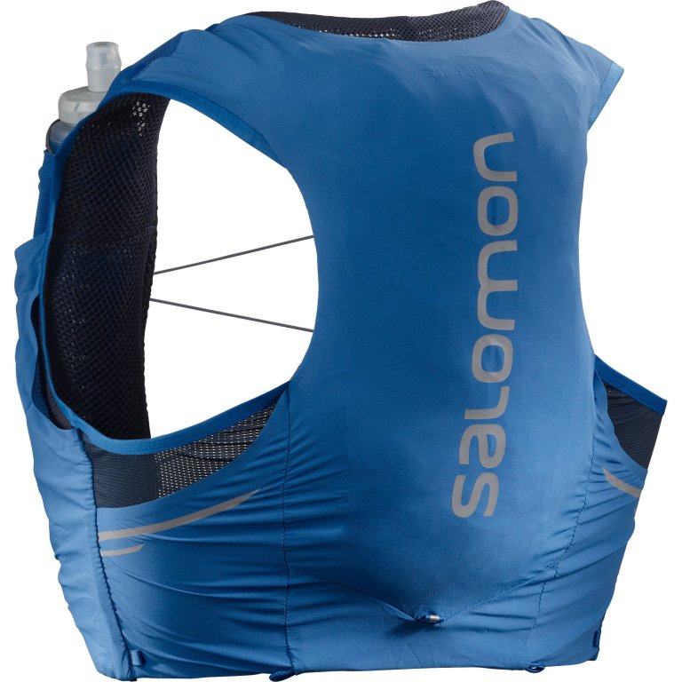 Рюкзак Salomon SENSE PRO 5 з флягами - синій