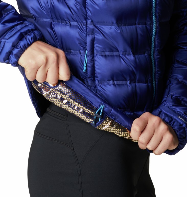 Куртка жіноча Columbia Pebble Peak™ з капюшоном W - синя