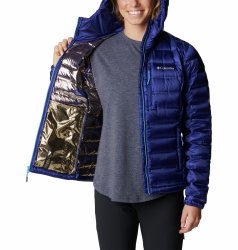 Куртка жіноча Columbia Pebble Peak™ з капюшоном W - синя