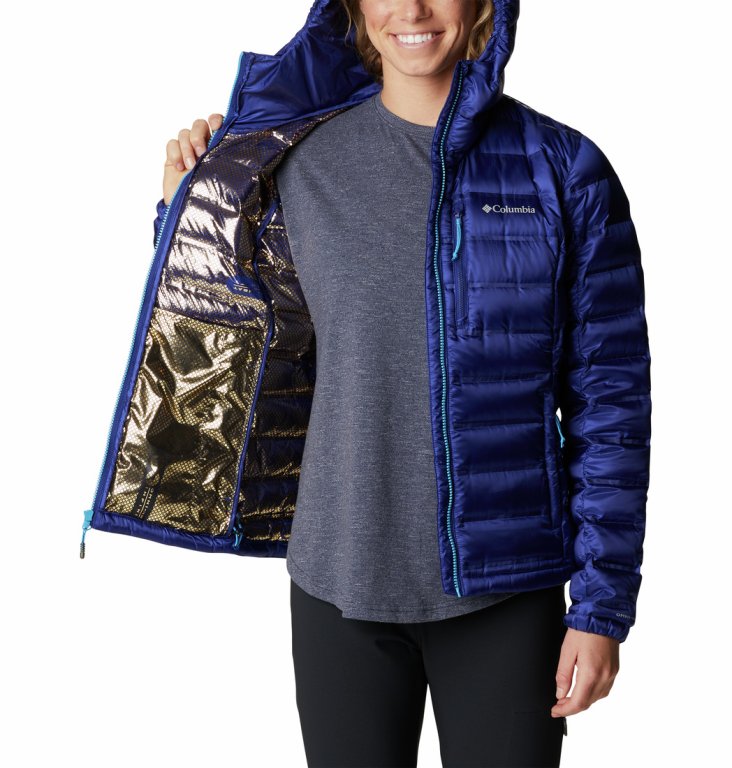 Куртка жіноча Columbia Pebble Peak™ з капюшоном W - синя