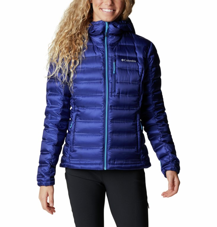 Куртка жіноча Columbia Pebble Peak™ з капюшоном W - синя