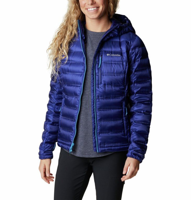 Куртка жіноча Columbia Pebble Peak™ з капюшоном W - синя