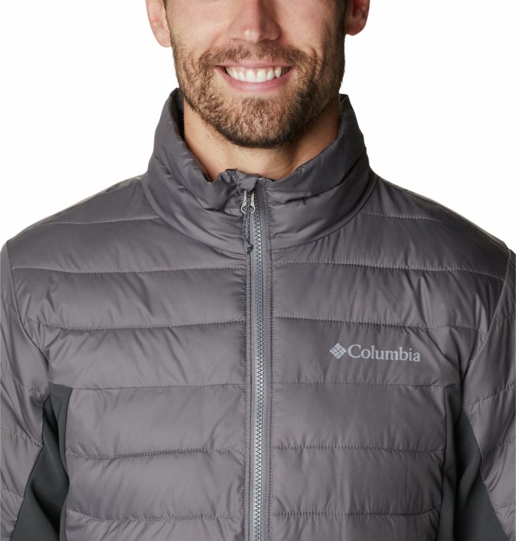 Куртка Columbia Powder Lite™ Hybrid Jacket M - сірий