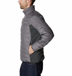 Куртка Columbia Powder Lite™ Hybrid Jacket M - сірий