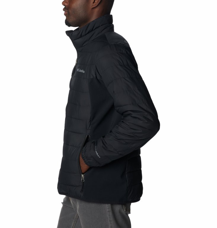 Куртка Columbia Powder Lite™ Hybrid Jacket M - чорна