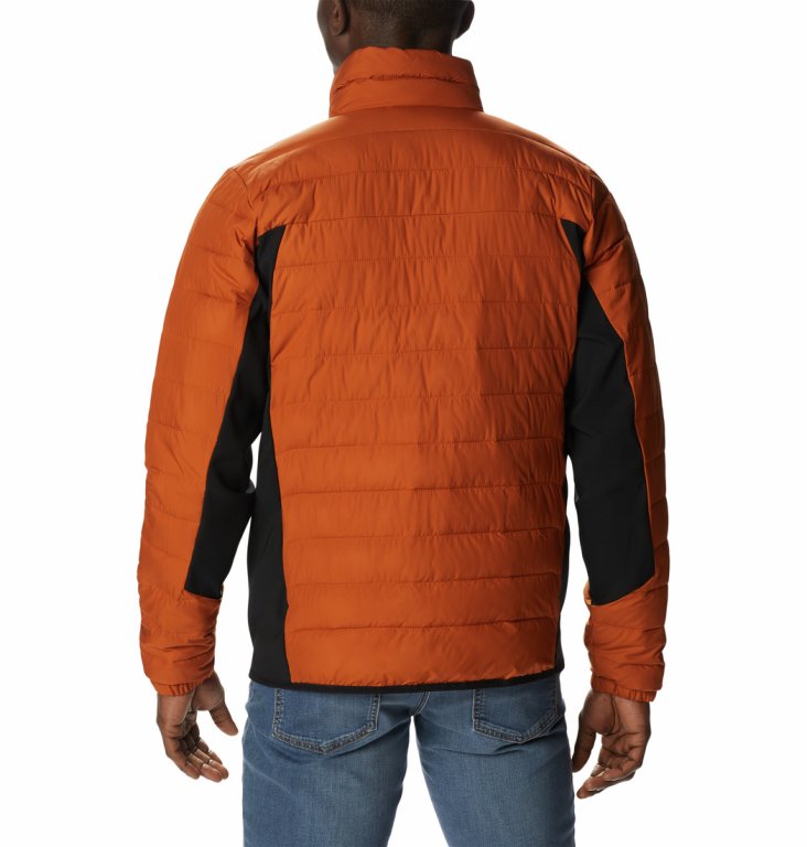 Куртка Columbia Powder Lite™ Hybrid Jacket Man W - помаранчевий/чорний