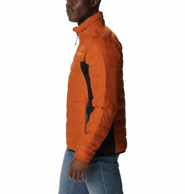 Куртка Columbia Powder Lite™ Hybrid Jacket Man W - помаранчевий/чорний