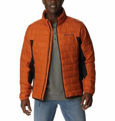 Куртка Columbia Powder Lite™ Hybrid Jacket Man W - помаранчевий/чорний