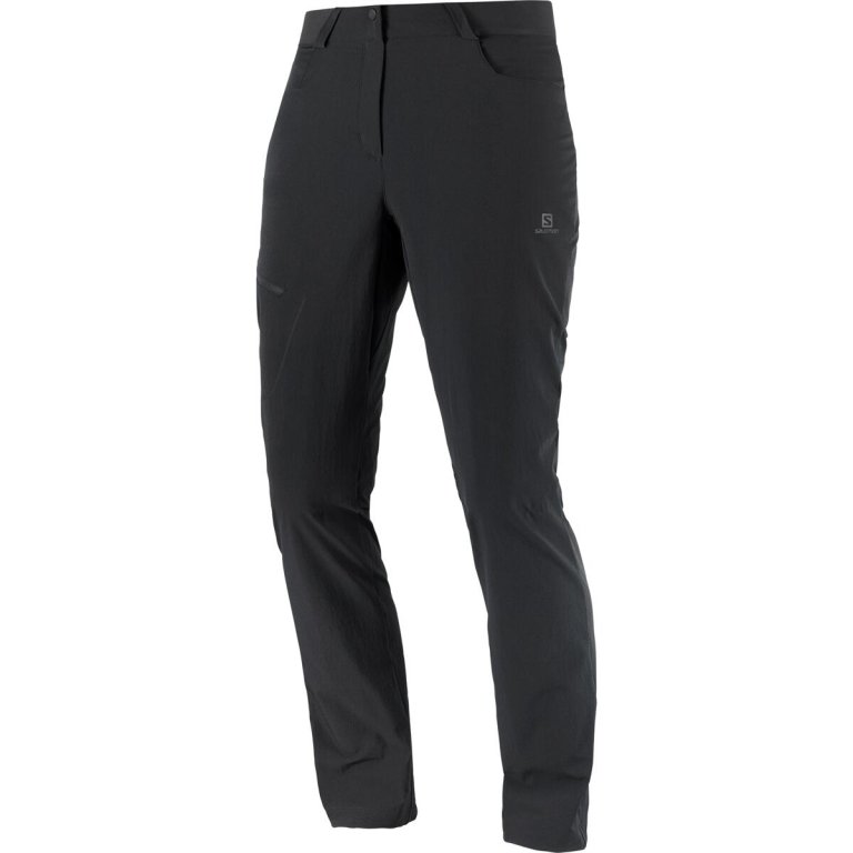 Штани Salomon WAYFARER PANTS W - чорні (збільшена довжина)