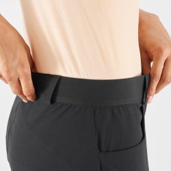 Штани Salomon WAYFARER PANTS W - чорні (збільшена довжина)