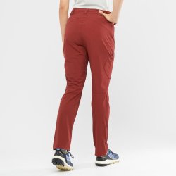 Штани Salomon WAYFARER PANTS W - червоні (стандартна довжина)