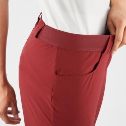 Штани Salomon WAYFARER PANTS W - червоні (стандартна довжина)