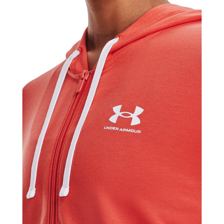 Худі Under Armour Rival Terry FZ Hoodie W - помаранчеве