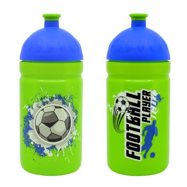 Fľaša Zdravá láhev Fotbal (500 ml) - zelená