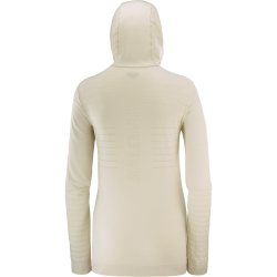 Футболка Salomon Outspeed Wool Hoody W - бежева