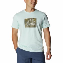 Футболка Columbia Rapid Ridge™ Graphic Tee M - світло-блакитний