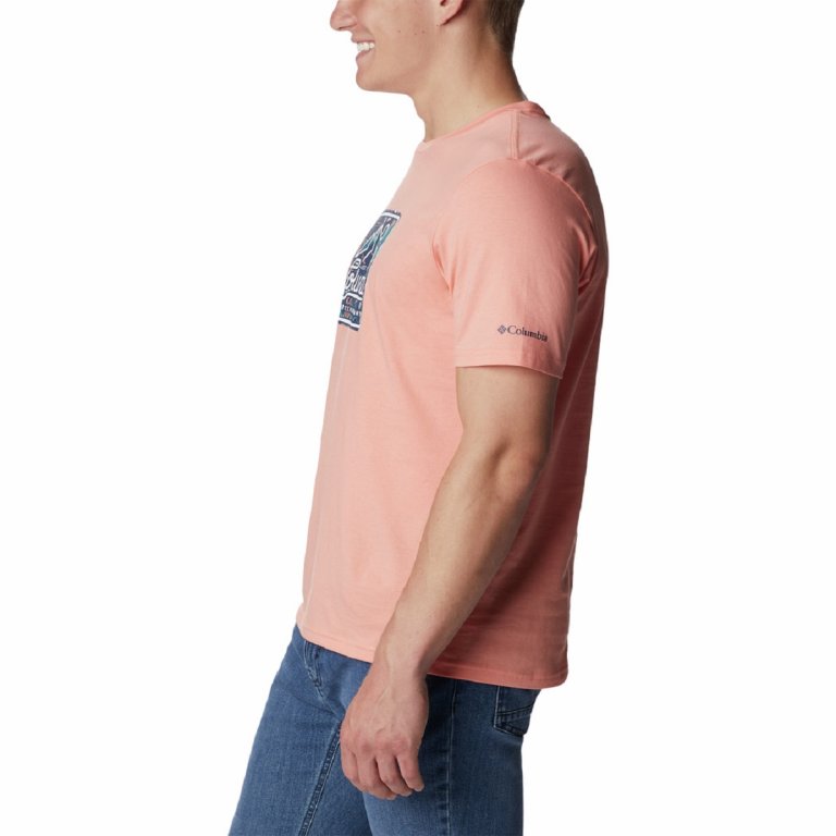 Футболка Columbia Rapid Ridge™ Graphic Tee M - червоний