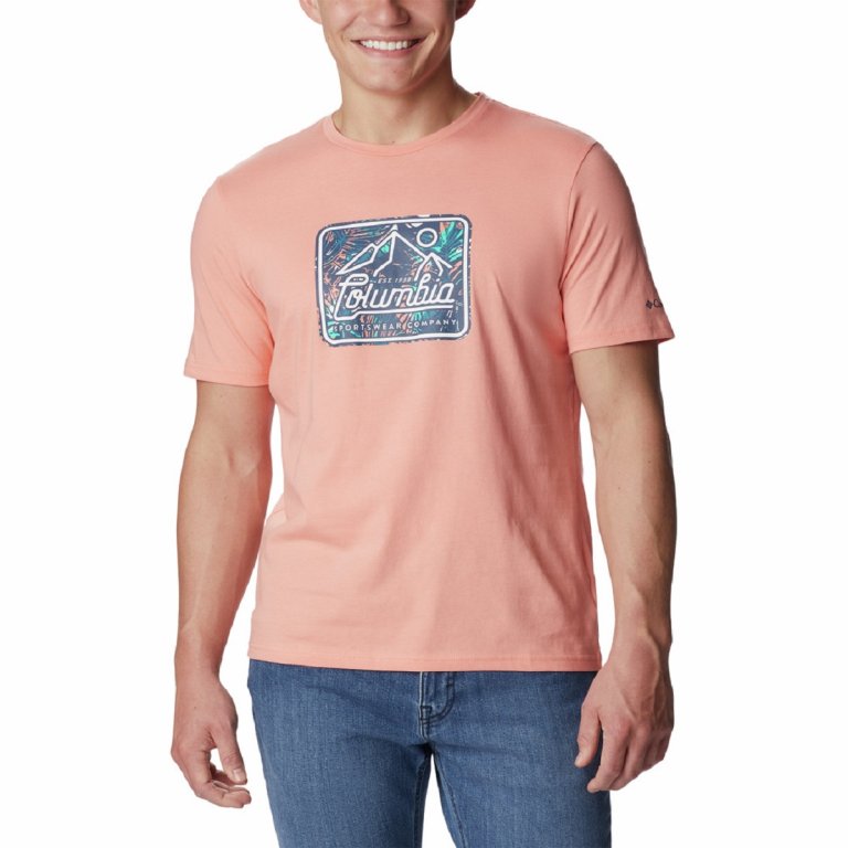 Футболка Columbia Rapid Ridge™ Graphic Tee M - червоний