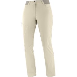 Штани Salomon Wayfarer Pants W - бежеві (подовжена довжина)