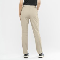 Штани Salomon Wayfarer Pants W - бежеві (подовжена довжина)