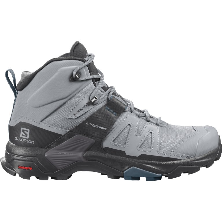 Взуття Salomon X Ultra 4 Mid GTX W - світло-сірі/чорні
