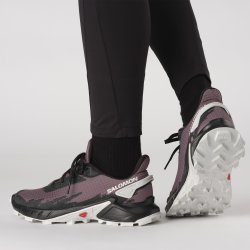 Взуття Salomon Alphacross 4 W - фіолетовий/чорний