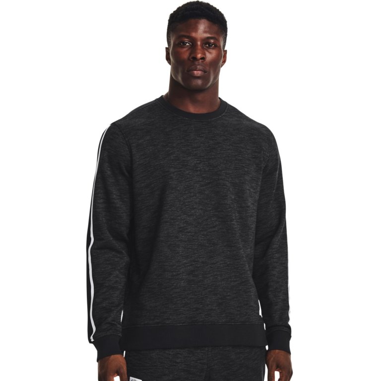 Світшот Under Armour UA Essential Heritge Flc Crw M - чорний