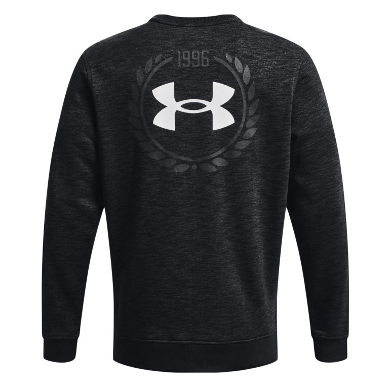 Світшот Under Armour UA Essential Heritge Flc Crw M - чорний